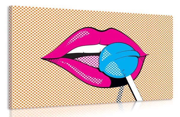 Obraz pop art lízátko