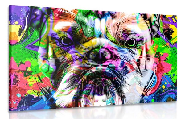 Obraz pop-art buldoček