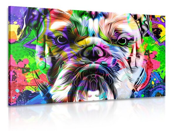 Obraz pop-art buldoček