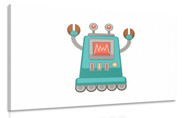Obraz pro dětské milovníky robotů