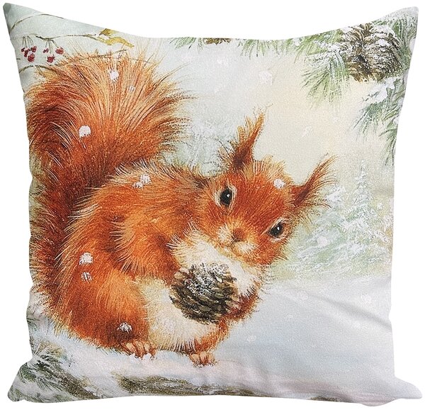Polštář VEVERKA 40x40 cm Mybesthome Varianta: Povlak na polštář, 40x40 cm