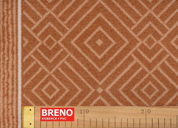 Breno Běhoun TESSERA 84 - oranžový, šíře 67 cm, Oranžová