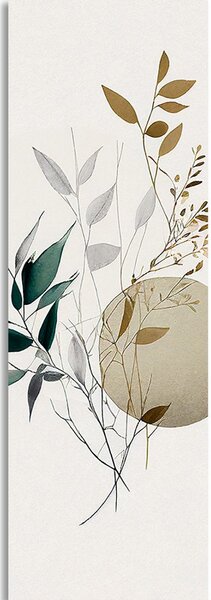 Obraz rostlinky v boho designu
