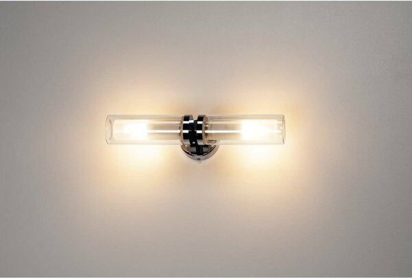 BIG WHITE SLV Nástěnné svítidlo WL 106 zdvojené sklo, chrom 2xE14 1002229