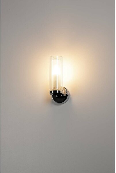 BIG WHITE SLV Nástěnné svítidlo WL 105 chrom, zdvojené sklo, 1xE14 1002228