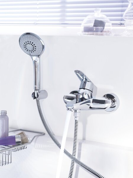 Grohe Eurodisc Cosmopolitan vanová baterie na stěnu StarLight Chrome 33395002