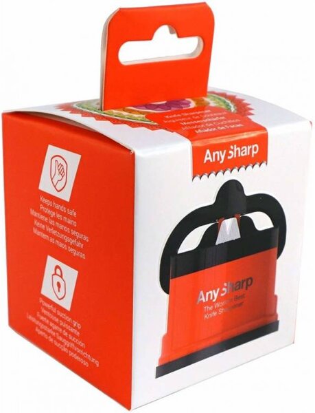 Brousek na nože červený PREMIUM AnySharp (Barva - červený)