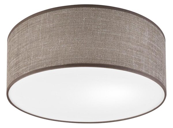 Stropní svítidlo SIRJA 1xE27/15W/230V pr. 35 cm hnědá