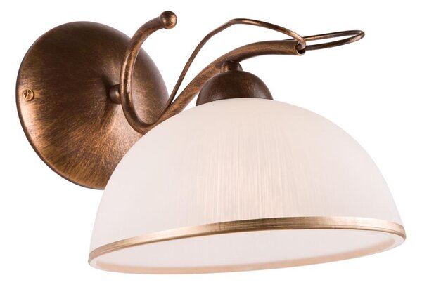 Nástěnná lampa COBRA 1xE27/60W/230V bronz/patina