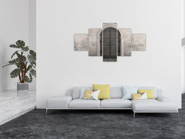 Obraz - Tajemné dveře (125x70 cm)