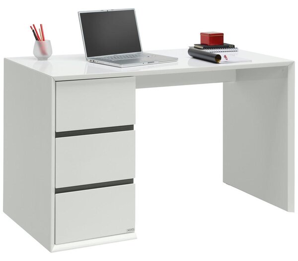 PSACÍ STŮL, černá, bílá, 125/60/76 cm Xora - Kancelářské stoly