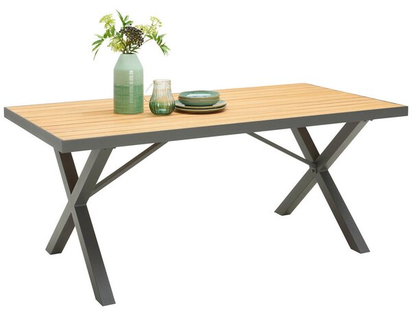 ZAHRADNÍ STŮL, dřevo, kov, 180/91/74 cm Ambia Garden - Venkovní stoly, Online Only