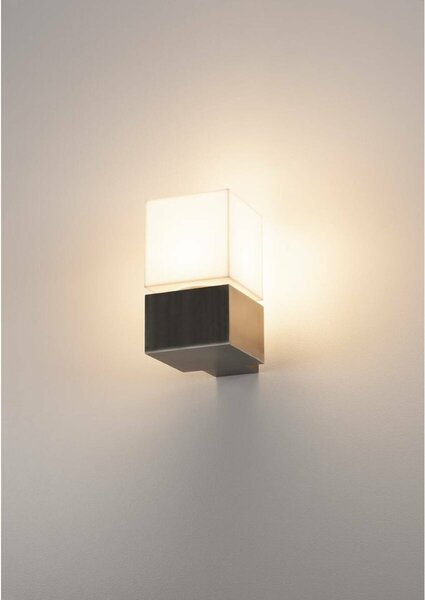 BIG WHITE SLV SQUARE WL, venkovní nástěnné svítidlo, TC-(D,H,T,Q)SE, IP44, hranaté, nerezová ocel 304, max. 20W 1000336