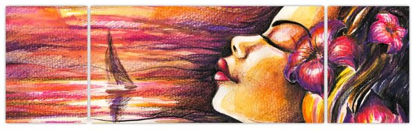 Obraz - Vzpomínky na léto (170x50 cm)