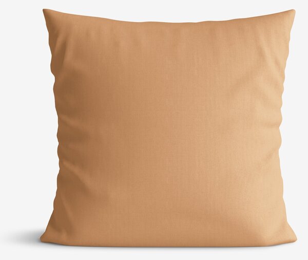 Goldea bavlněný povlak na polštář - podzimní hnědý 45 x 45 cm