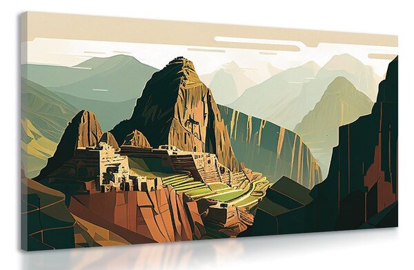Obraz skvostné Machu Picchu