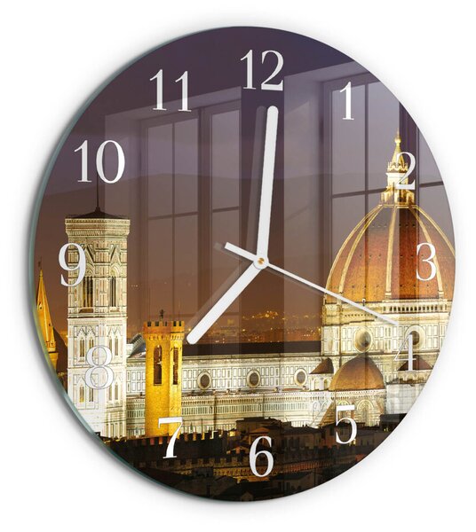 Skleněné hodiny na stěnu Bazilika zsob-fi30-00086995