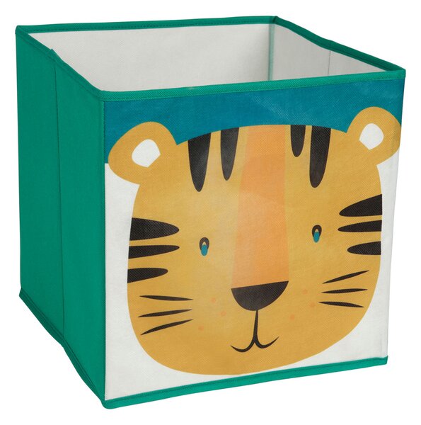 Ostaria Dětský box na hračky tygr 29x29x29 cm