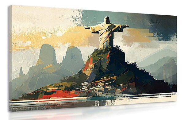 Obraz socha Ježíše v Rio de Janeiro