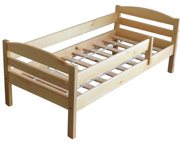 Amades Dětská postel ESTER Rozměry: 90 x 200, Povrchová úprava postele: Borovice (lakovaná)