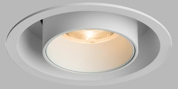 LED2 2252631 Hide, bílá nastavitelná bodovka, 10/20W 3000K, prům. 10cm