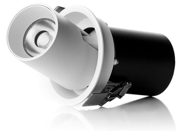 LED2 2252631 Hide, bílá nastavitelná bodovka, 10/20W 3000K, prům. 10cm