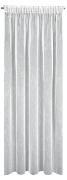 ZÁCLONA NA PÁSCE MONIC 140X270 CM BÍLÁ