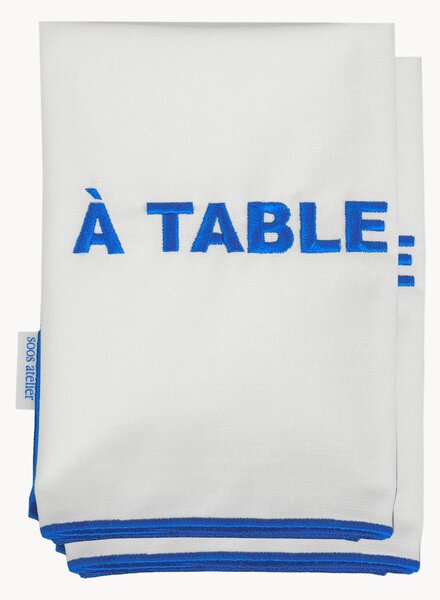 Sada ubrousků Á TABLE, 2 díly