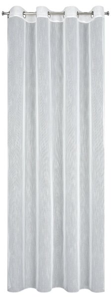 ZÁCLONA NA KROUŽCÍCH MONIC 140X260 CM BÍLÁ
