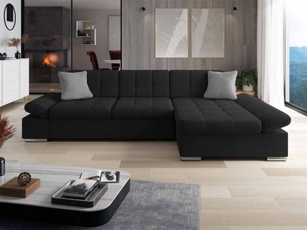 Rohová sedací souprava Magnir, Potah: Uttario Velvet 2980 + Uttario Velvet 2980 + Uttario Velvet 2972, Strana: pravá 5903211185809