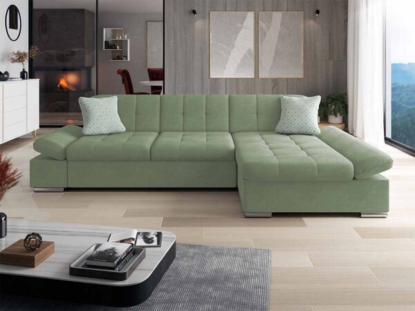 Rohová sedací souprava Magnir, Potah: Uttario Velvet 2954 + Uttario Velvet 2954 + Evo 29, Strana: pravá 5903211185861
