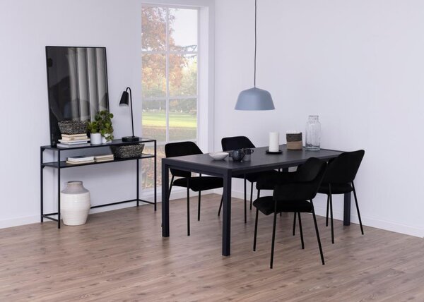 Actona Designová židle Lima černá