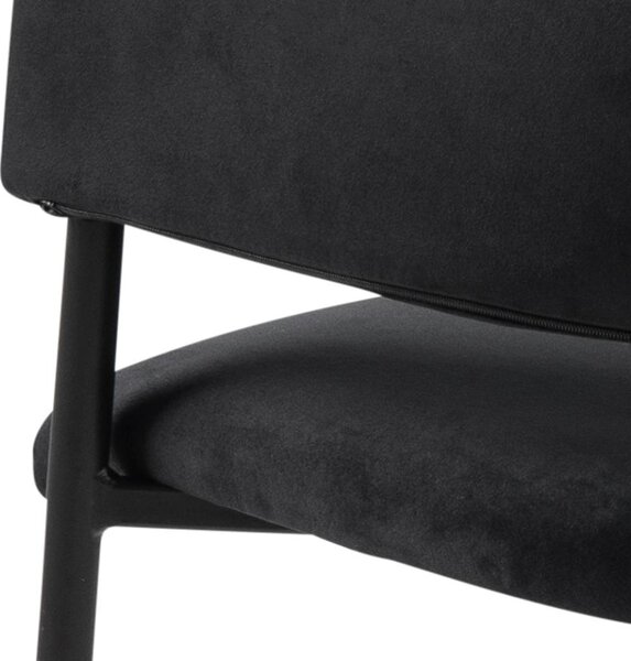 Actona Designová židle Lima černá