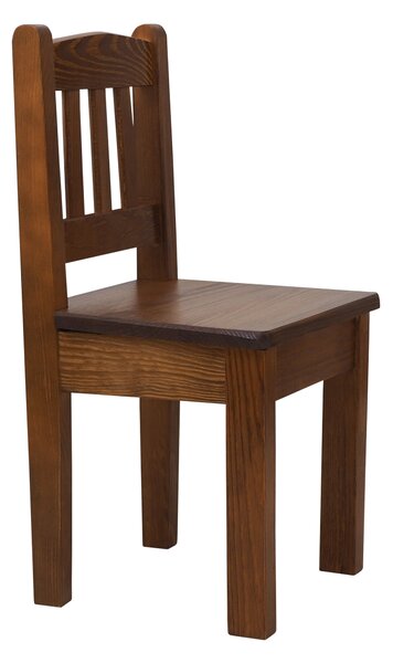 Via-nábytek Dětská dřevěná židlička Povrchová úprava: Moření odstín dub