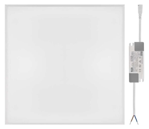 EMOS LED panel DIXXO backlit 60×60, čtvercový vestavný bílý, 36W neutr. b. UGR