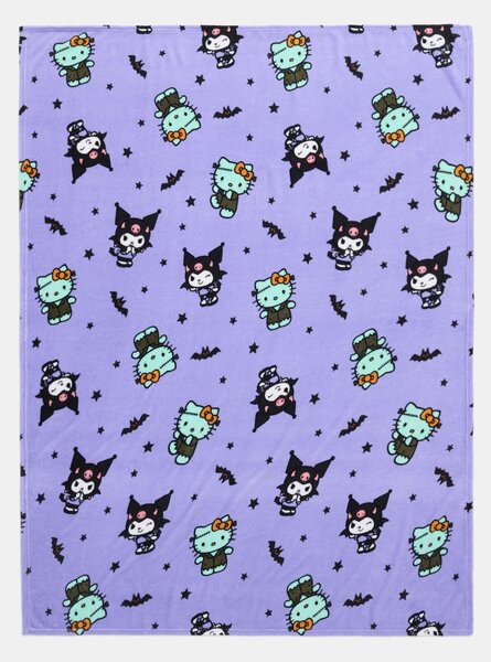 Sinsay - Deka s halloweenským motivem Hello Kitty and Friends - fialová