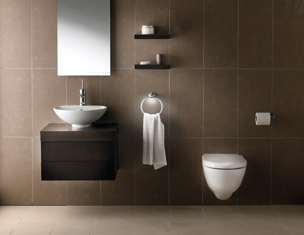 LED svítící věšák se senzorem IP44 HAND TOWEL, teplá bílá