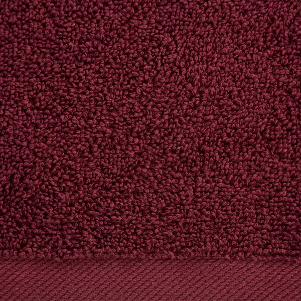 FROTÉ RUČNÍK SMOOTH2 50X100 CM BORDOVÁ