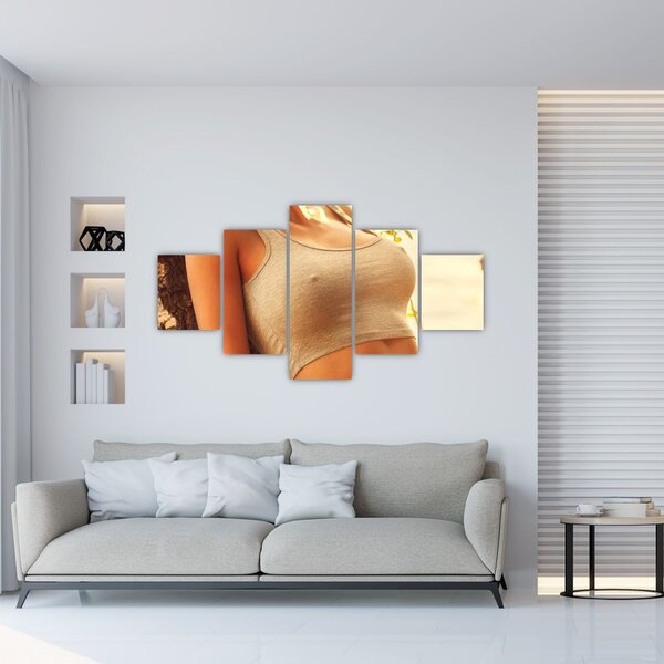 Obraz - Žena u stromu (125x70 cm)