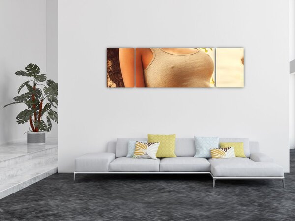 Obraz - Žena u stromu (170x50 cm)
