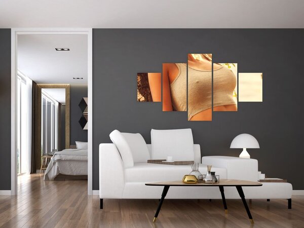 Obraz - Žena u stromu (125x70 cm)