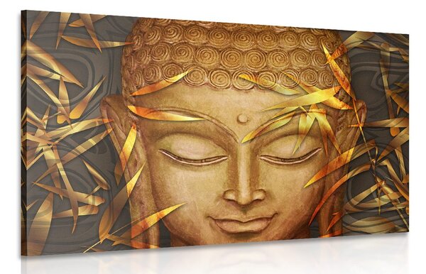 Obraz usmívající se Buddha