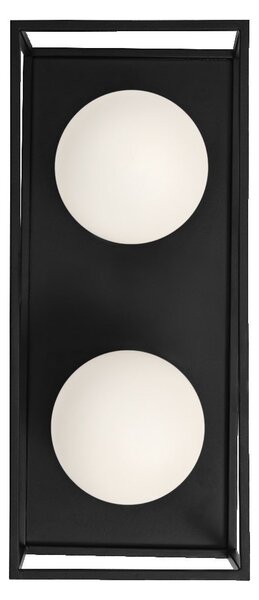 LED nástěnné svítidlo koupelnové 2 x G9, IP44 DECOR SQUARE