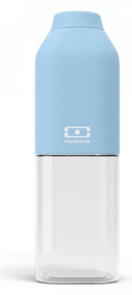 Láhev na vodu MonBento Positive M 500ml Blue Crystal | světle modrá (Barva-světle modrá)