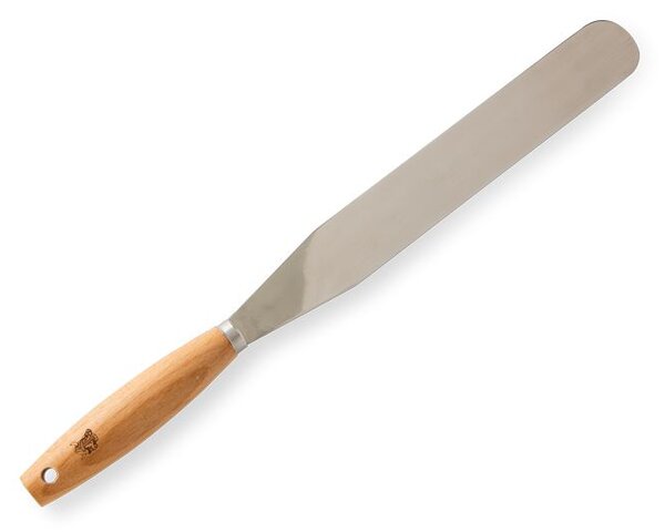 Cukrářský nůž 38,7 cm Nordic Ware (Materiál - nerezová ocel, bukové dřevo)