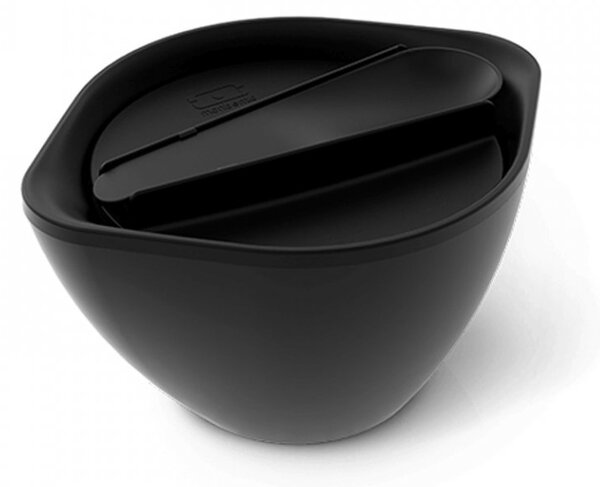 Box na polévku MonBento Lib Black | černý 450ml (barva-černá)