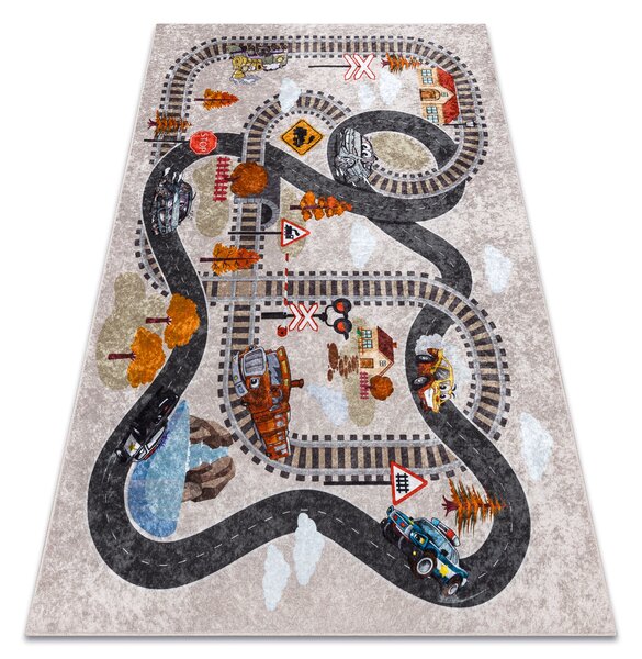 Dětský koberec HAPPYLAND - Mickey 1 - modrý Rozměr koberce: 140x190 cm, Velikost: 140x190 cm