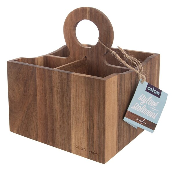 Dřevěný stojan na kuchyňské náčiní Wooden – Orion