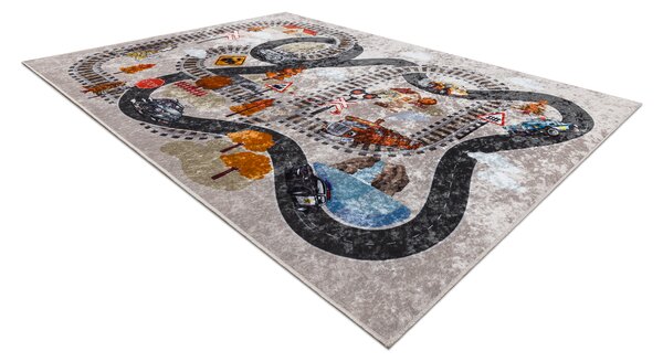 Dětský koberec HAPPYLAND - Mickey 1 - modrý Rozměr koberce: 140x190 cm, Velikost: 140x190 cm