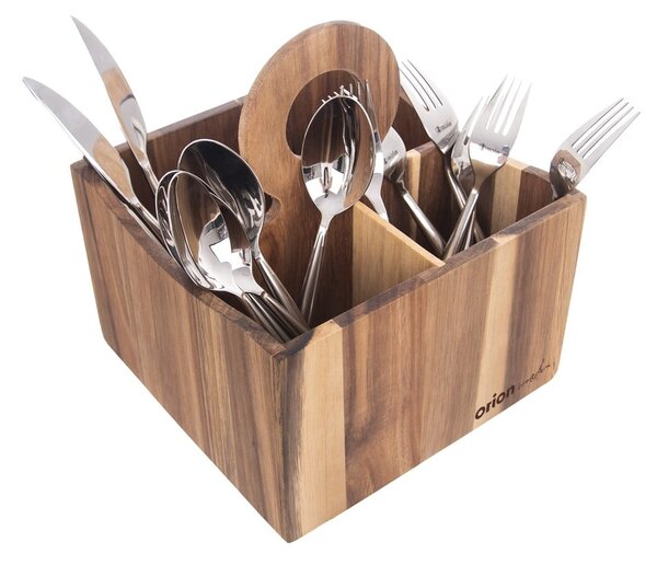 Dřevěný stojan na kuchyňské náčiní Wooden – Orion
